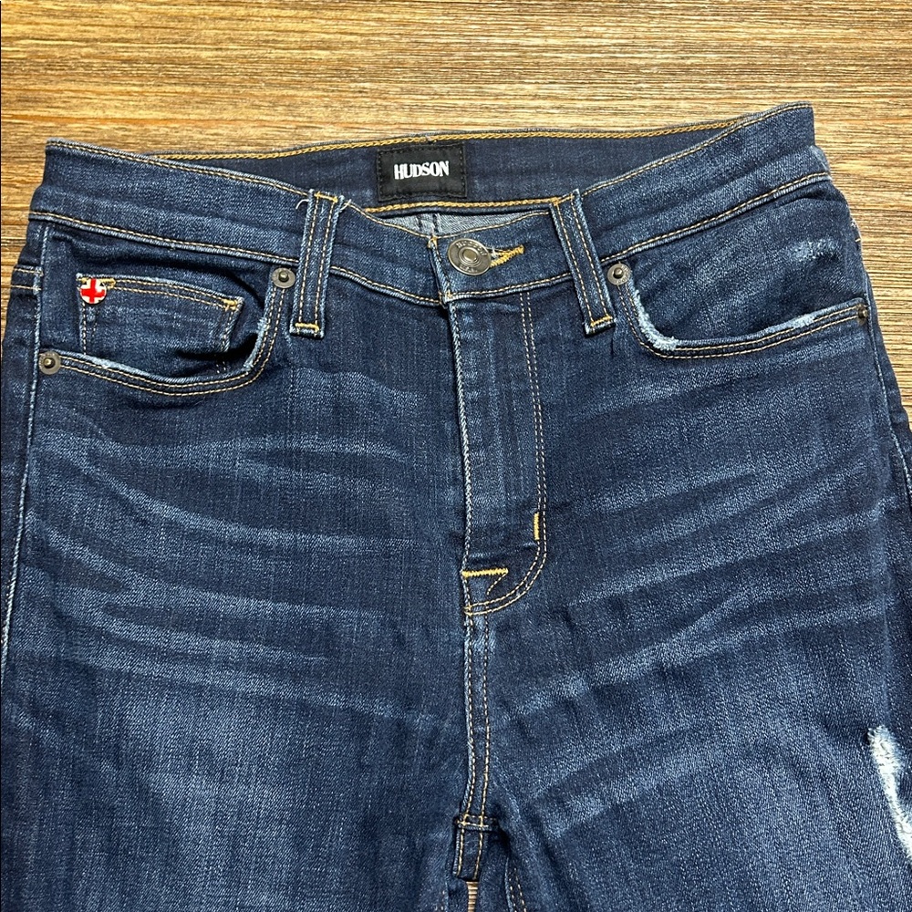 Hudson Barbara Jeans Dark Blue Denim